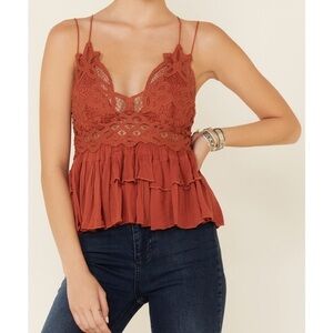 NWT Free People Adella Cami SMALL